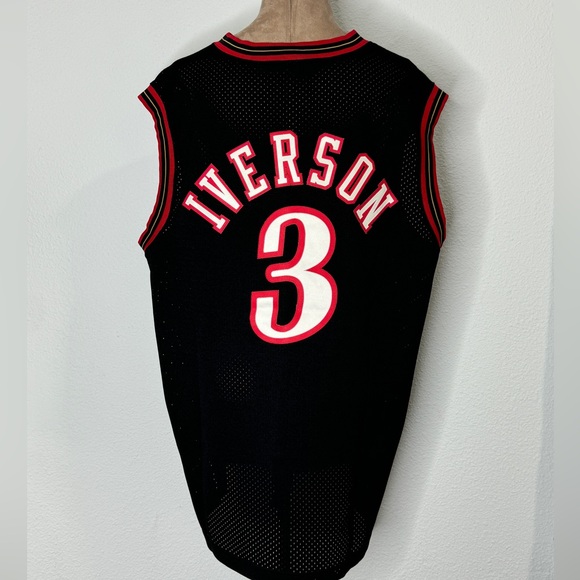 Nike Sixers Iverson 3 Jersey, XL - Picture 4 of 5